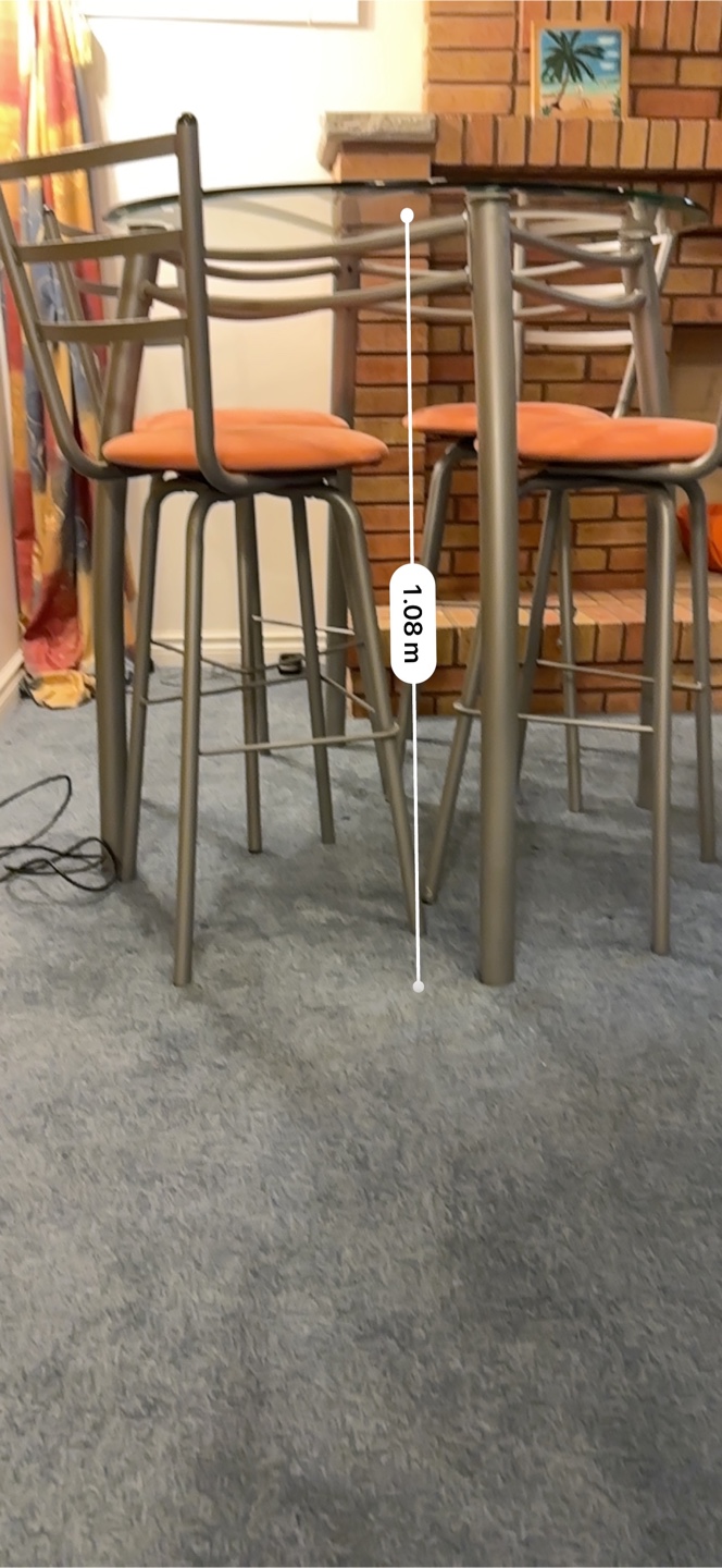 Bar table and high chair set - photo 2