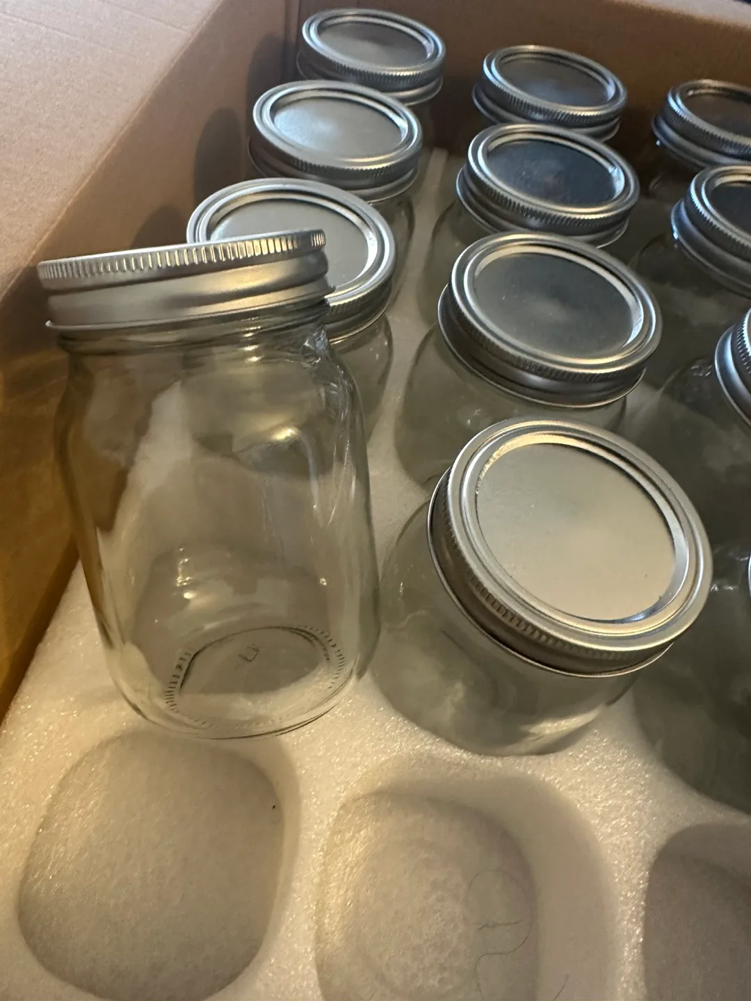 16oz/500ml Mason Jars - Set of 12 image indicator(2)