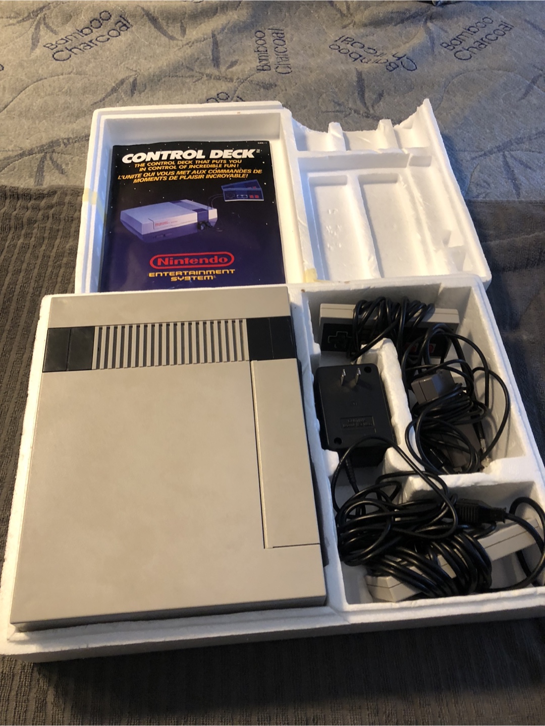 Nintendo NES Control Deck complete in box - photo 2