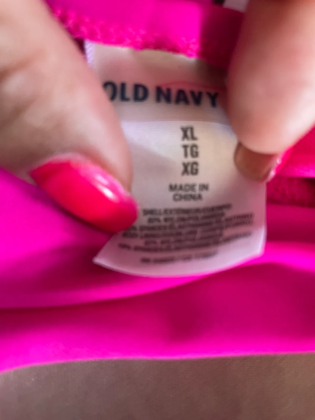 Old Navy Pink Swimsuit - Size XL image indicator(4)