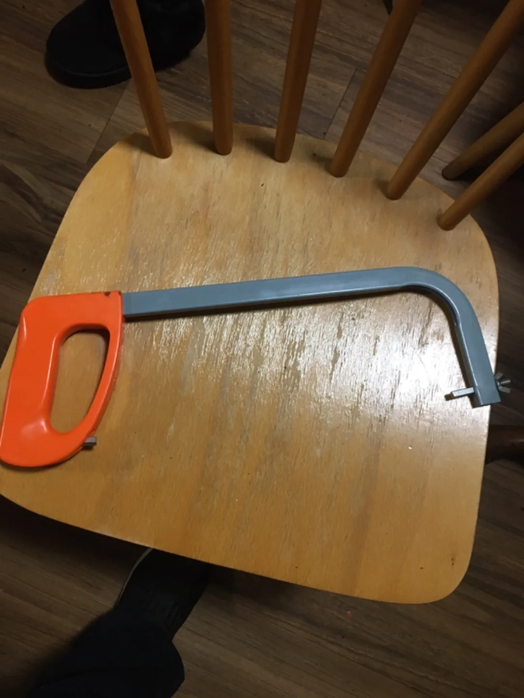 Hand Saw with Orange Handle thumbnail