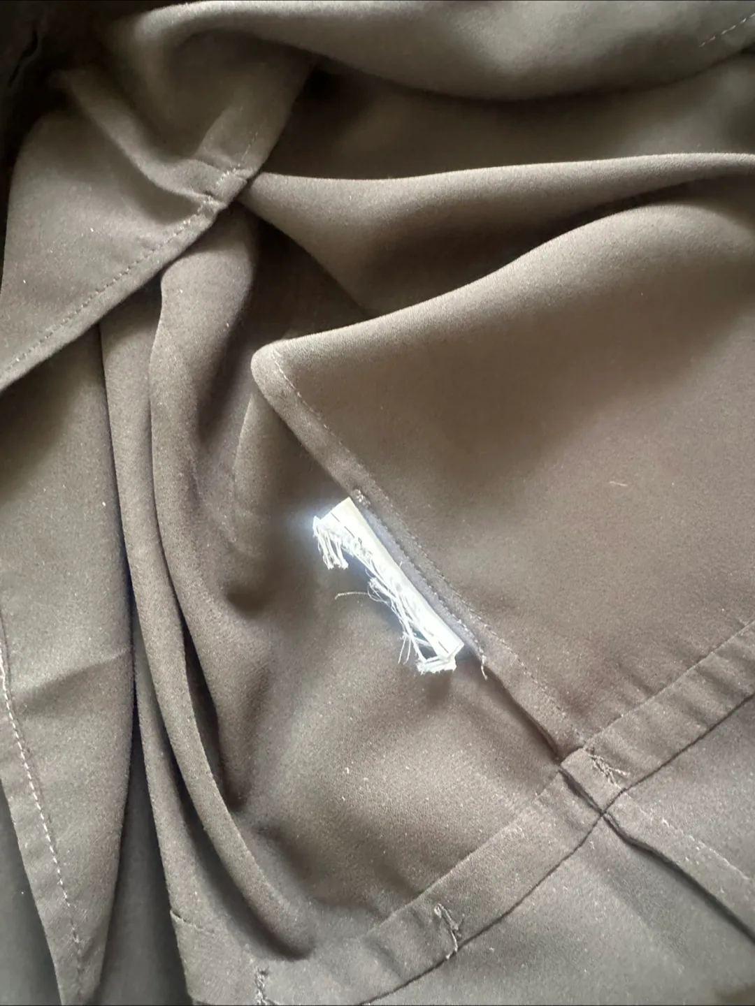 Banana Republic Black Sleeveless v-neck blouse- Size S image indicator(7)