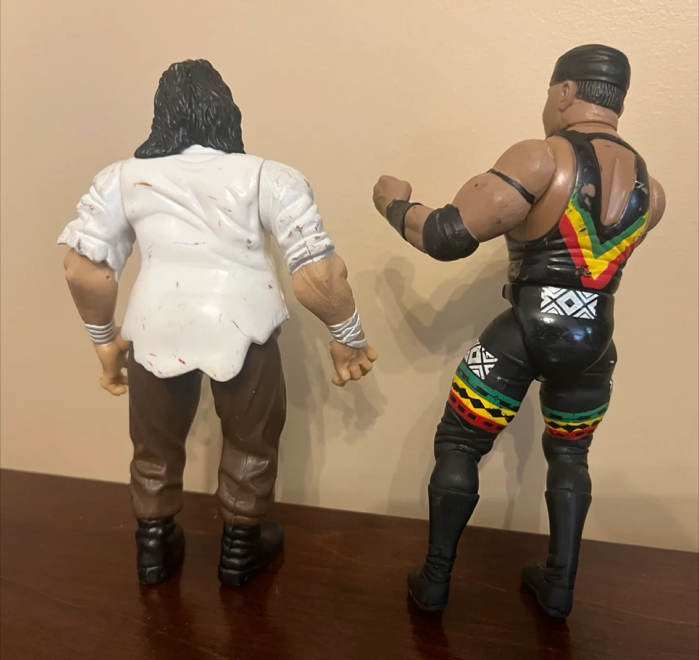 WWE Action Figures • Set of 2 • Mankind & D’Lo Brown image indicator(7)