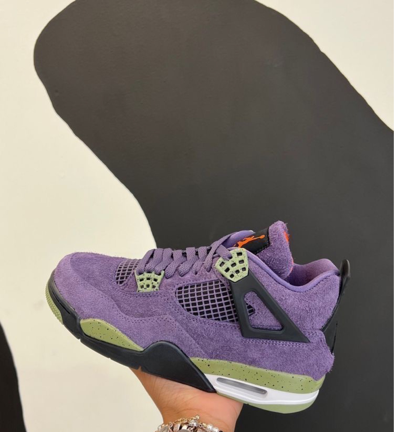 Jordan 4 Retro Canyon Purple (Women's) US 9 - photo 2