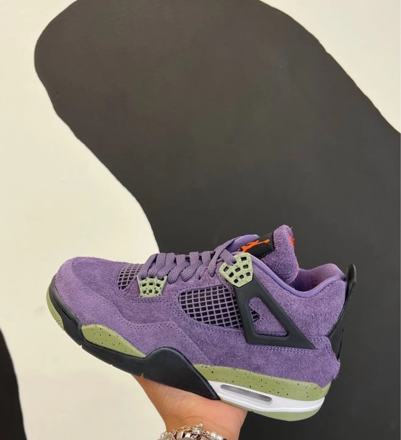 Jordan 4 Retro Canyon Purple (Women's) US 9 image indicator(2)