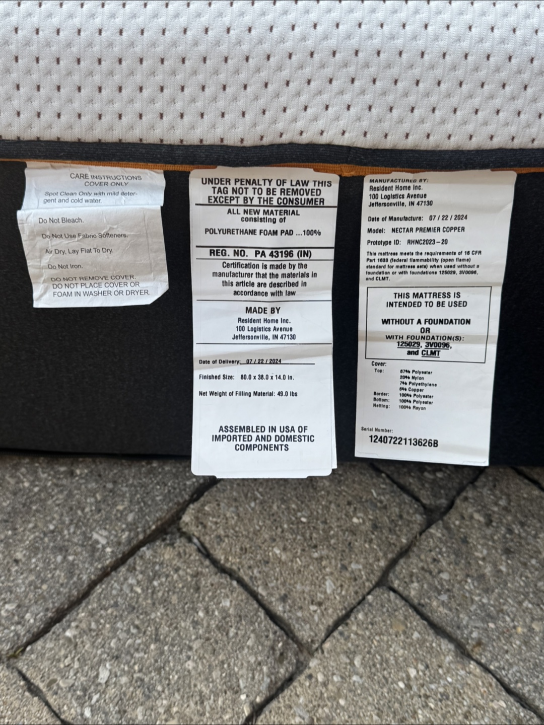 Nectar Premier Copper Mattress - Full Size - photo 4