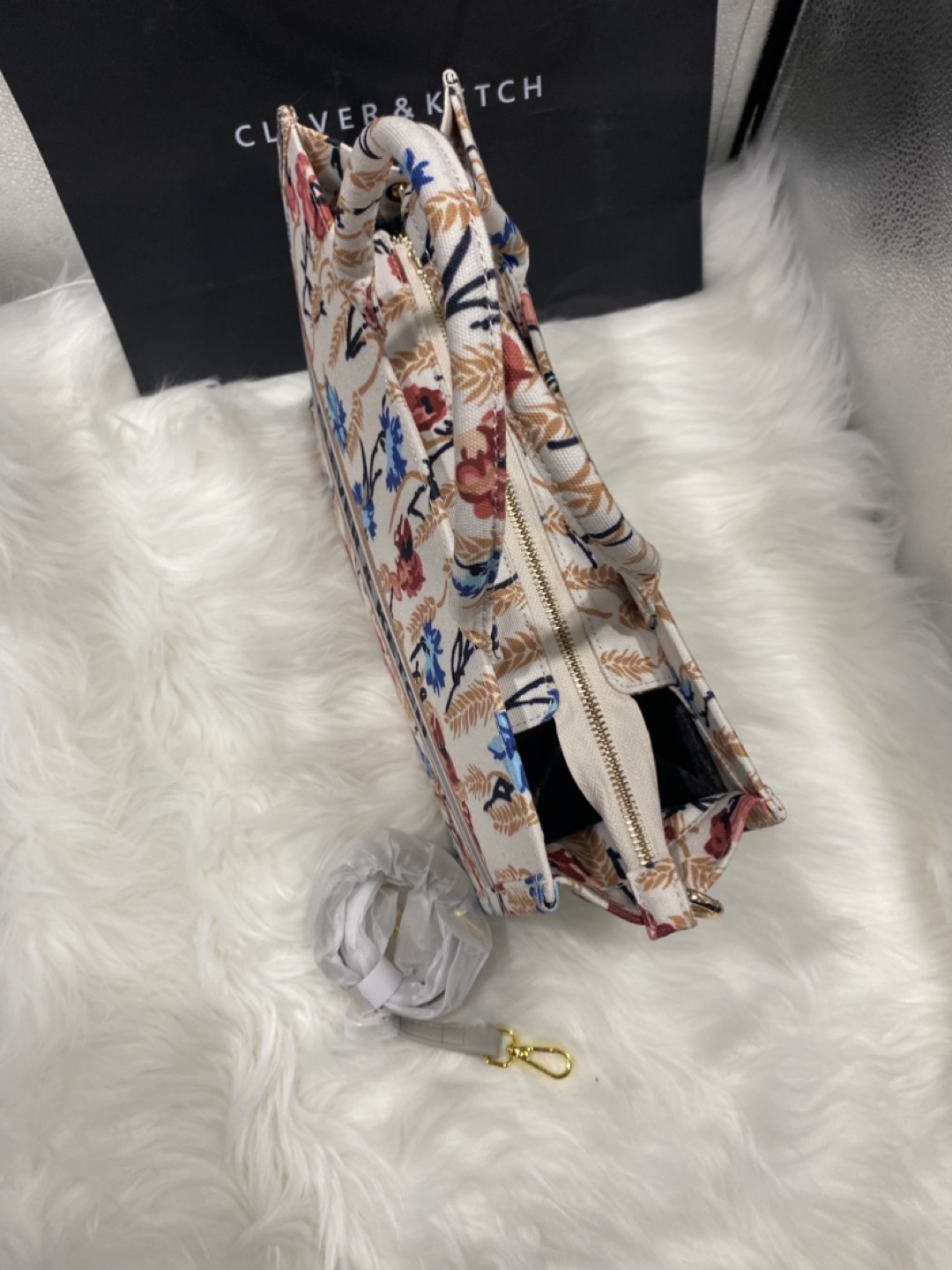 Clever & Ketch Floral Tote Bag - photo 2