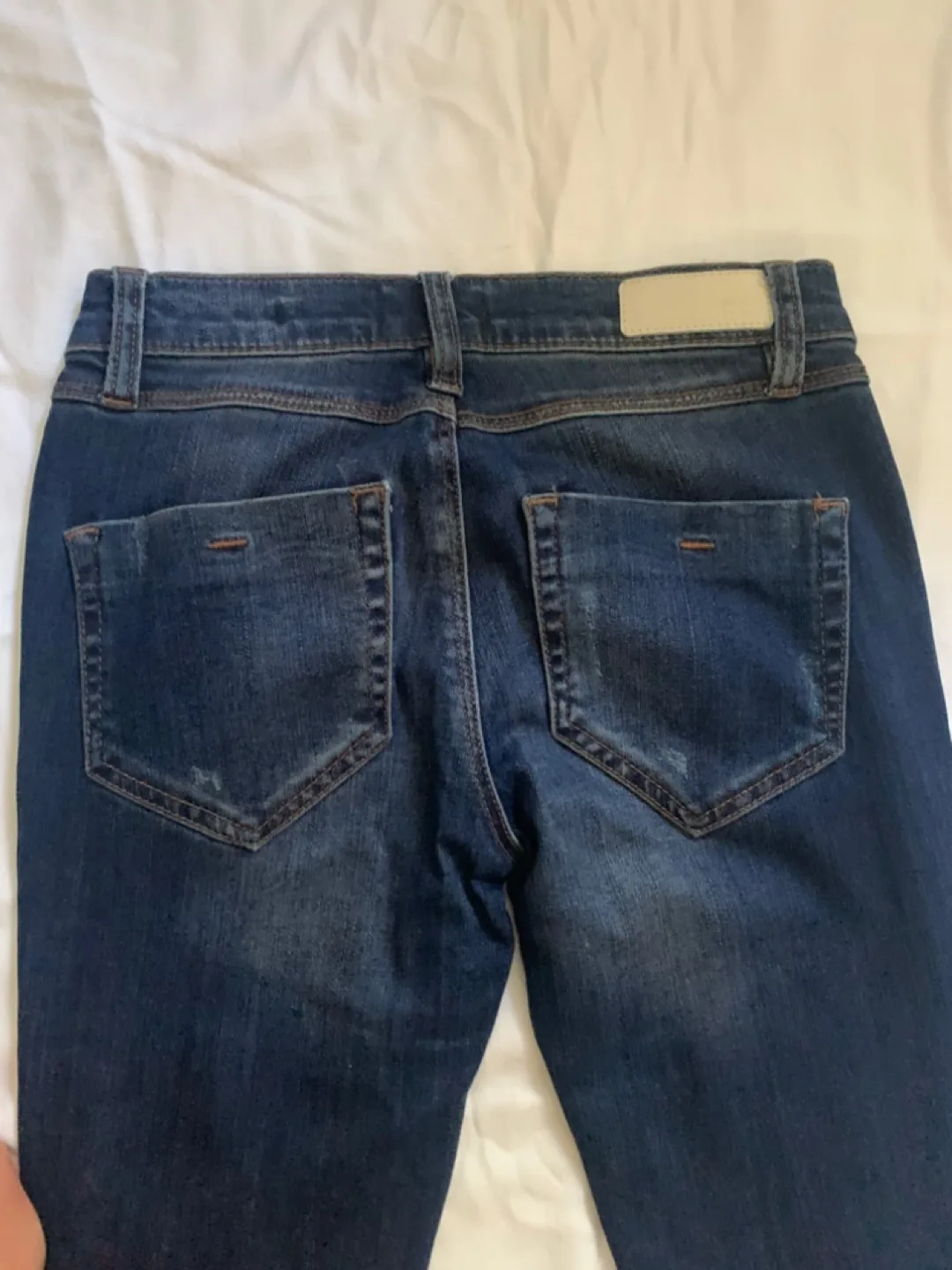 Tailor Made Dark Wash Denim Jeans image indicator(3)