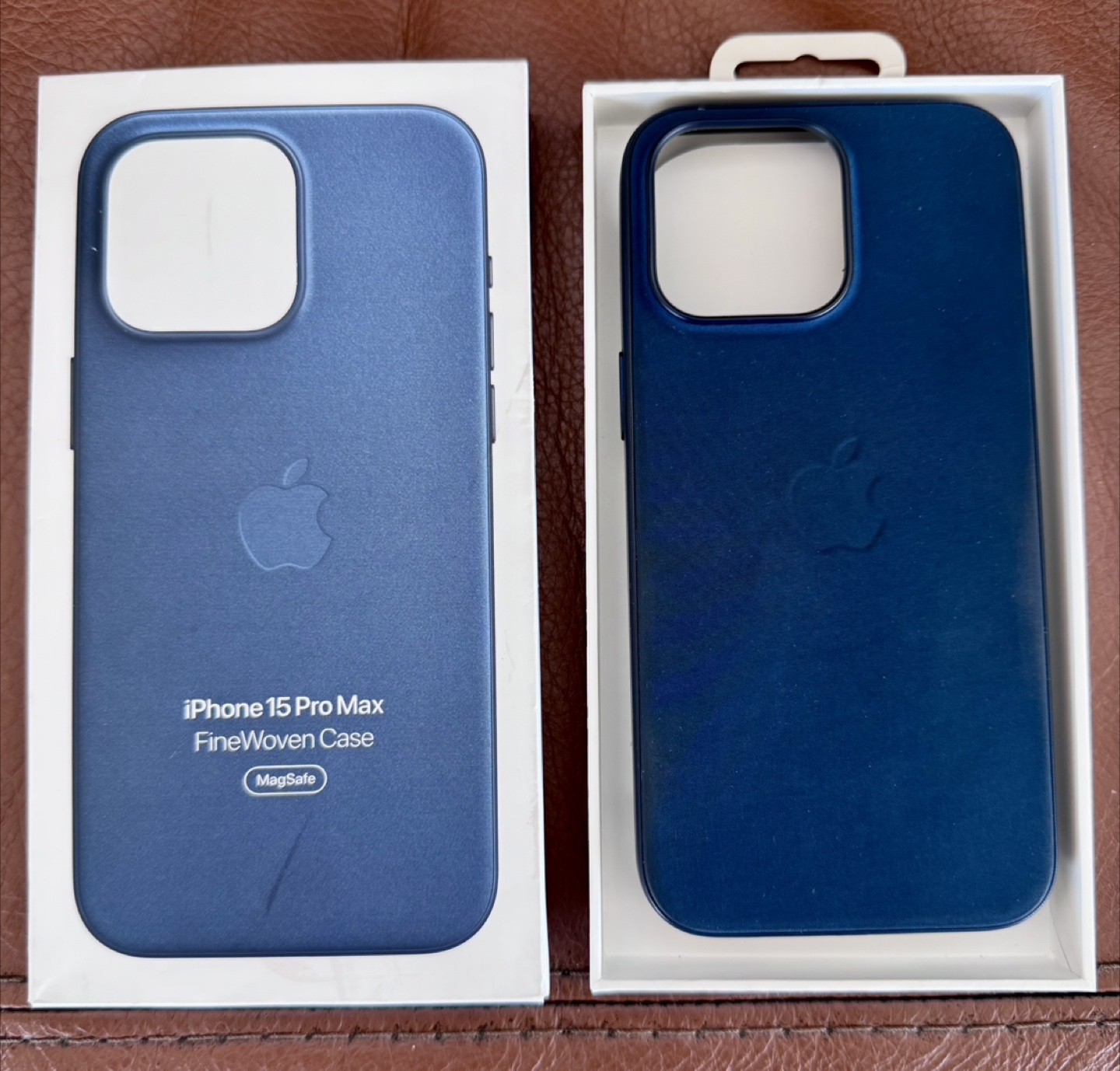 Apple iPhone 15 Pro Max FineWoven Case - Pacific Blue