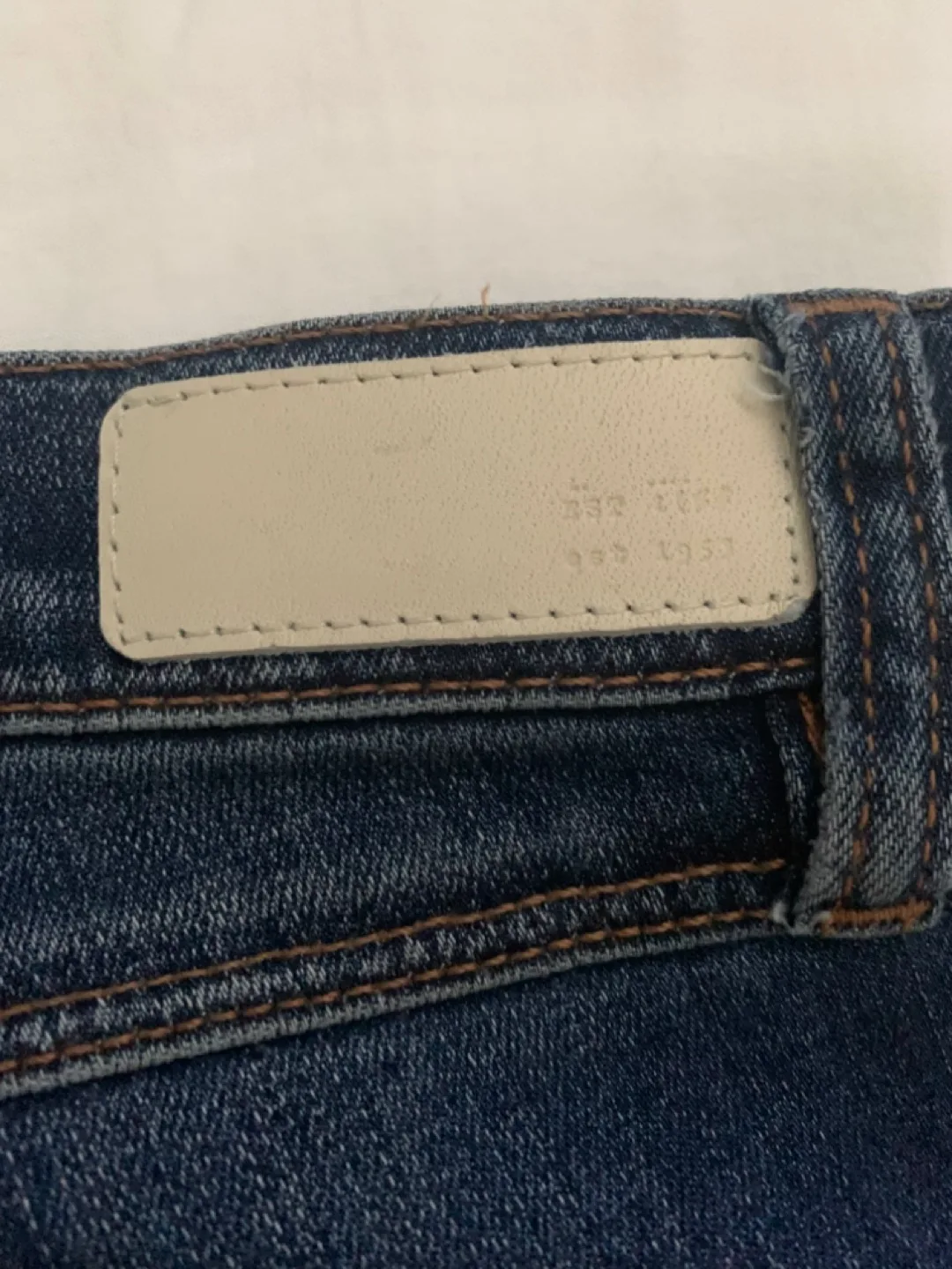 Tailor Made Dark Wash Denim Jeans image indicator(6)