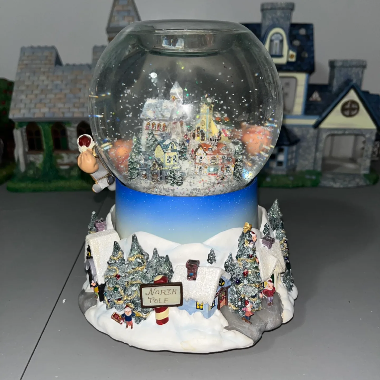 PartyLite Musical Christmas Snow Globe 2003 Music & Motion NWT thumbnail