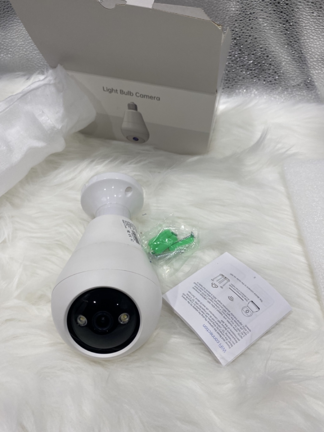 Light Bulb Camera with Box - photo 2