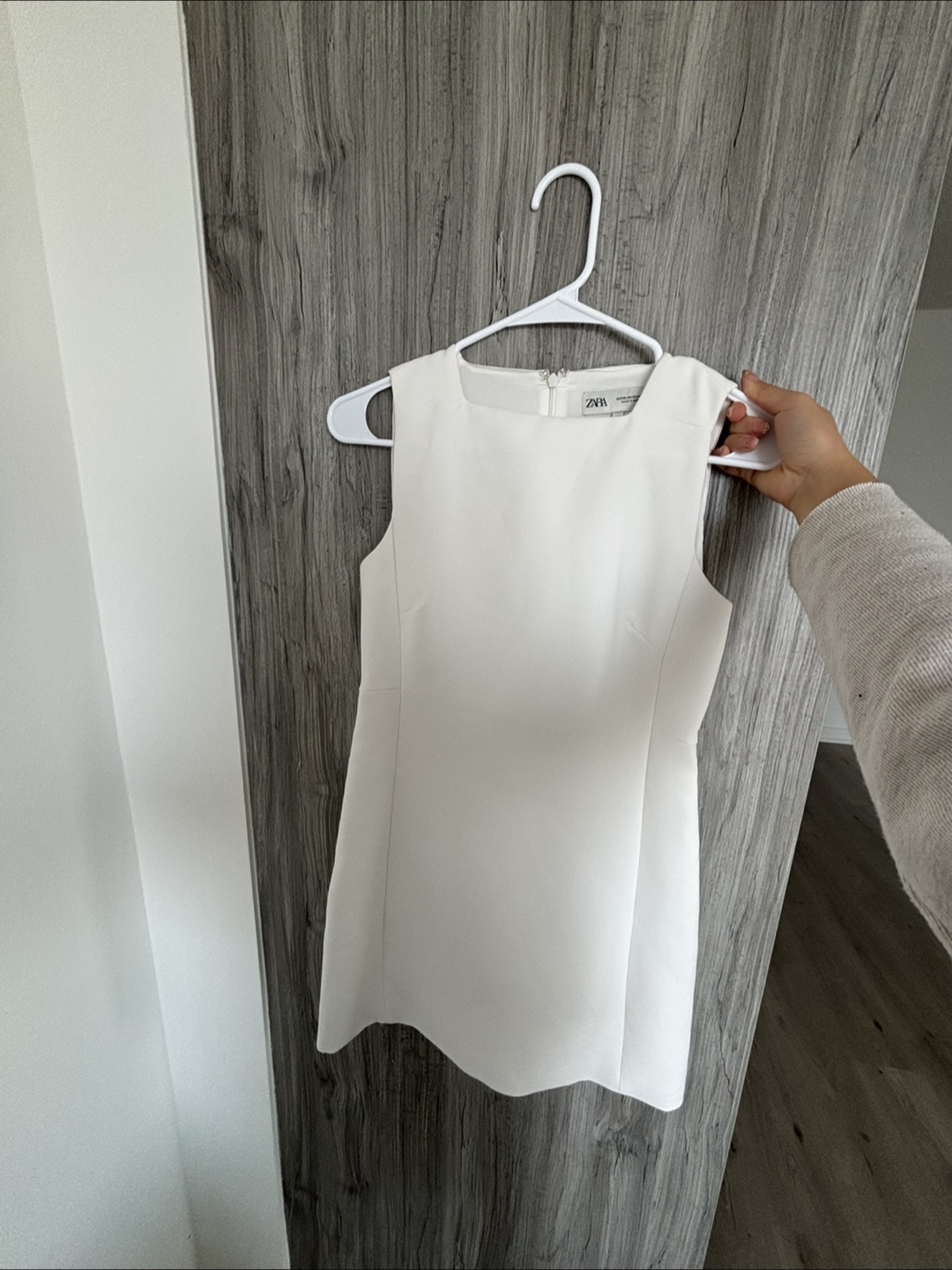 Zara White Mini Dress