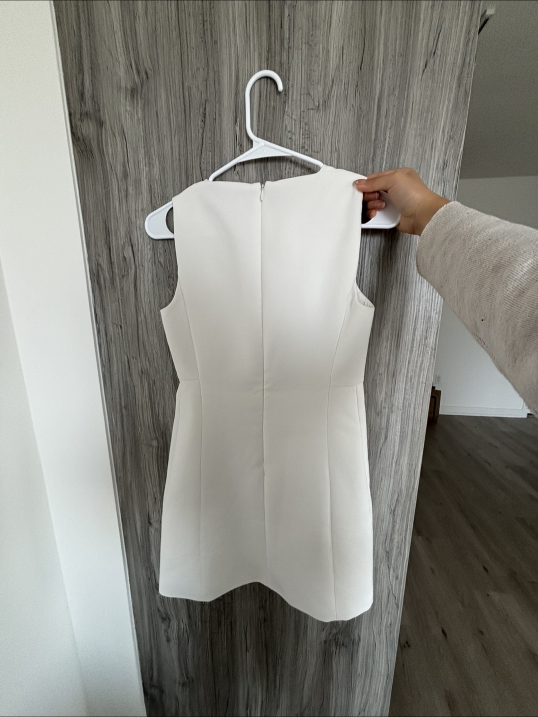 Zara White Mini Dress - photo 2