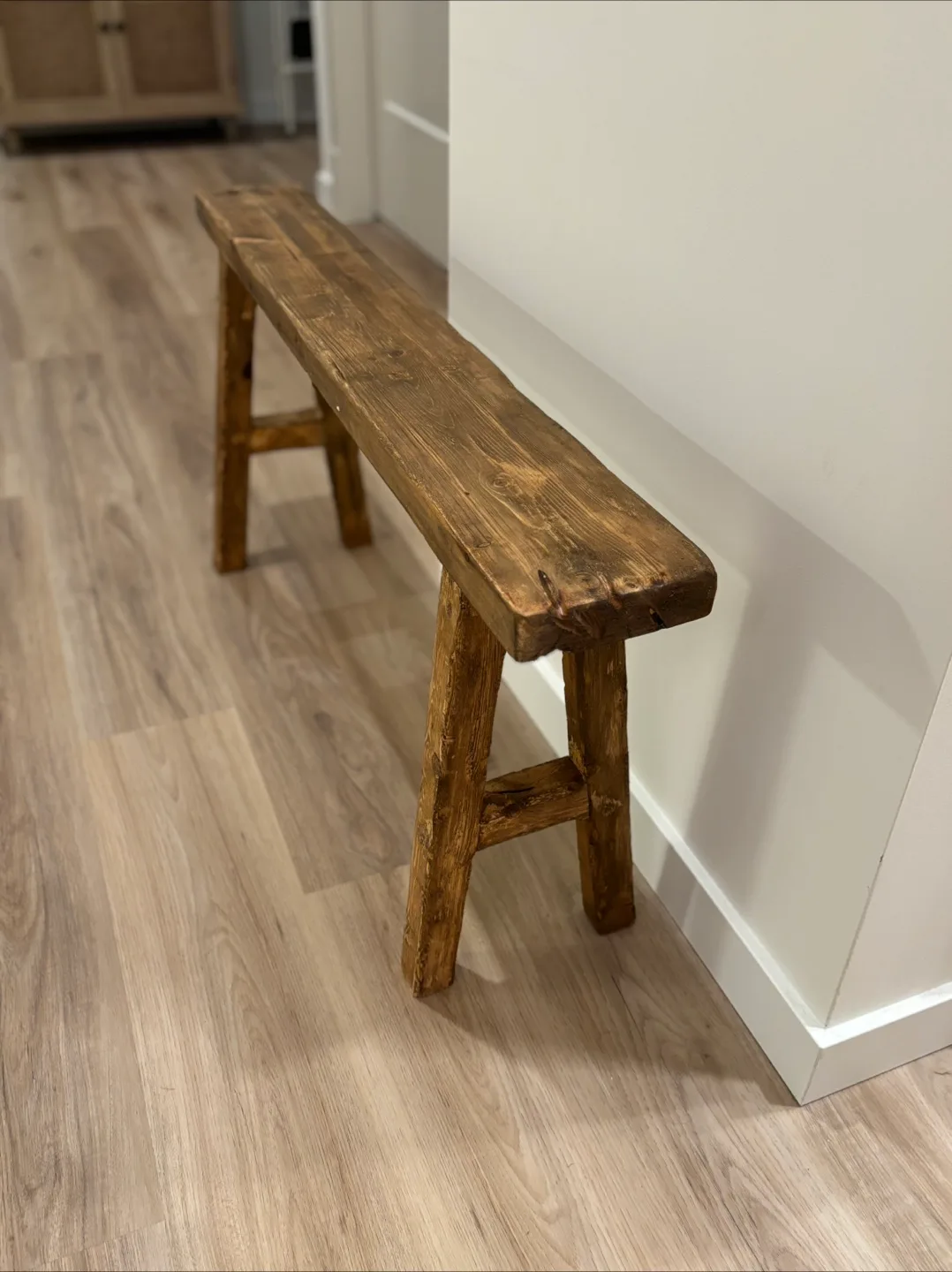 Rustic Wood Bench image indicator(6)