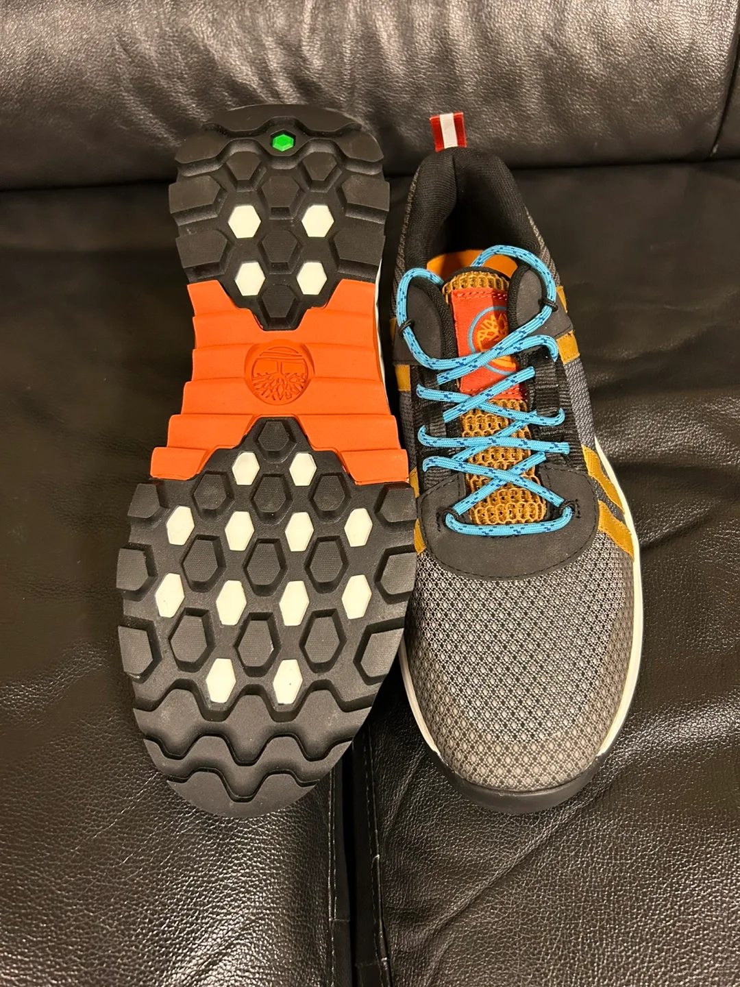 Timberland Solar Wave Low Grey/Orange Men's Size 11 image indicator(2)