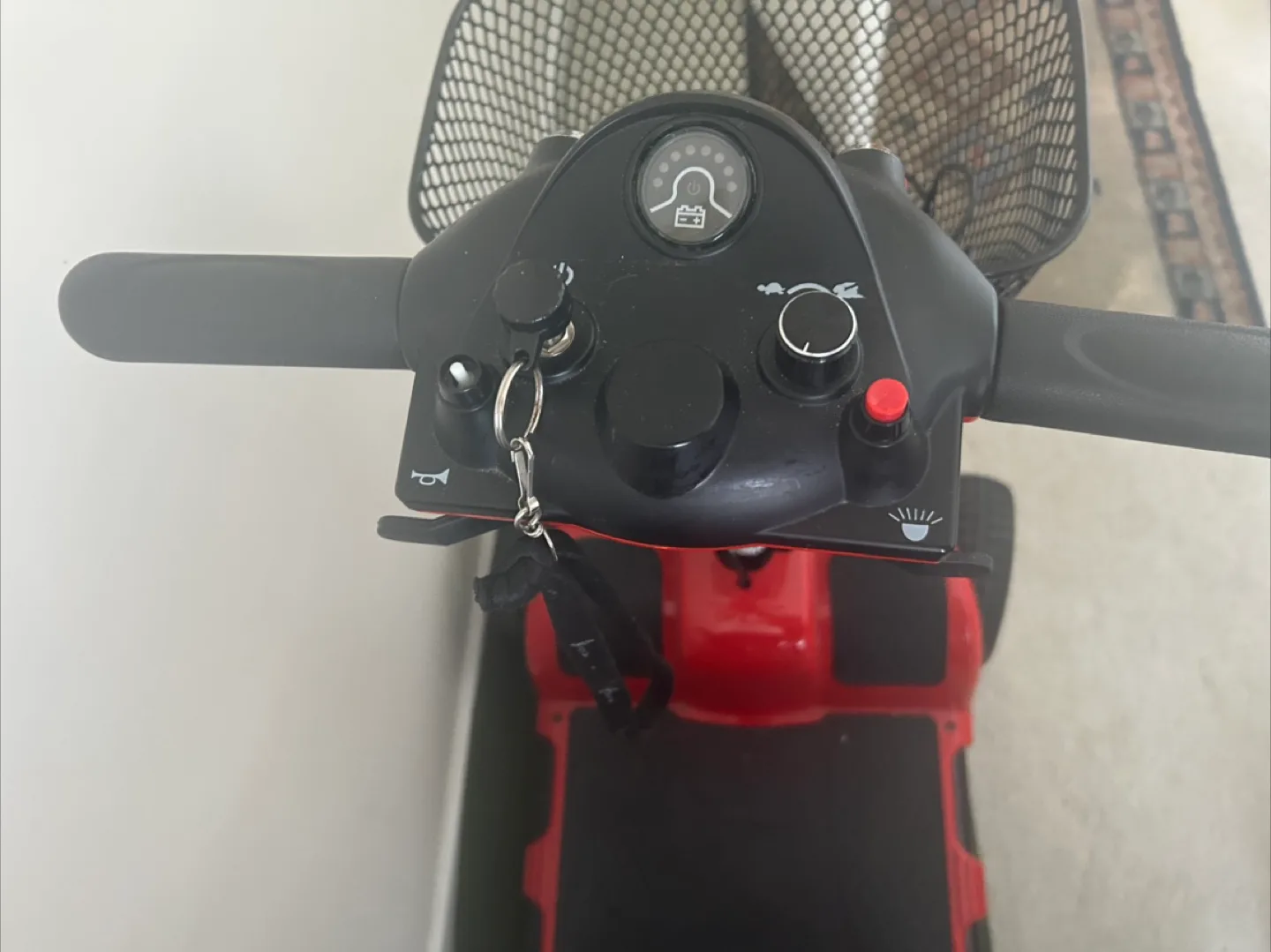 Powercar Mobility Scooter - Red image indicator(3)