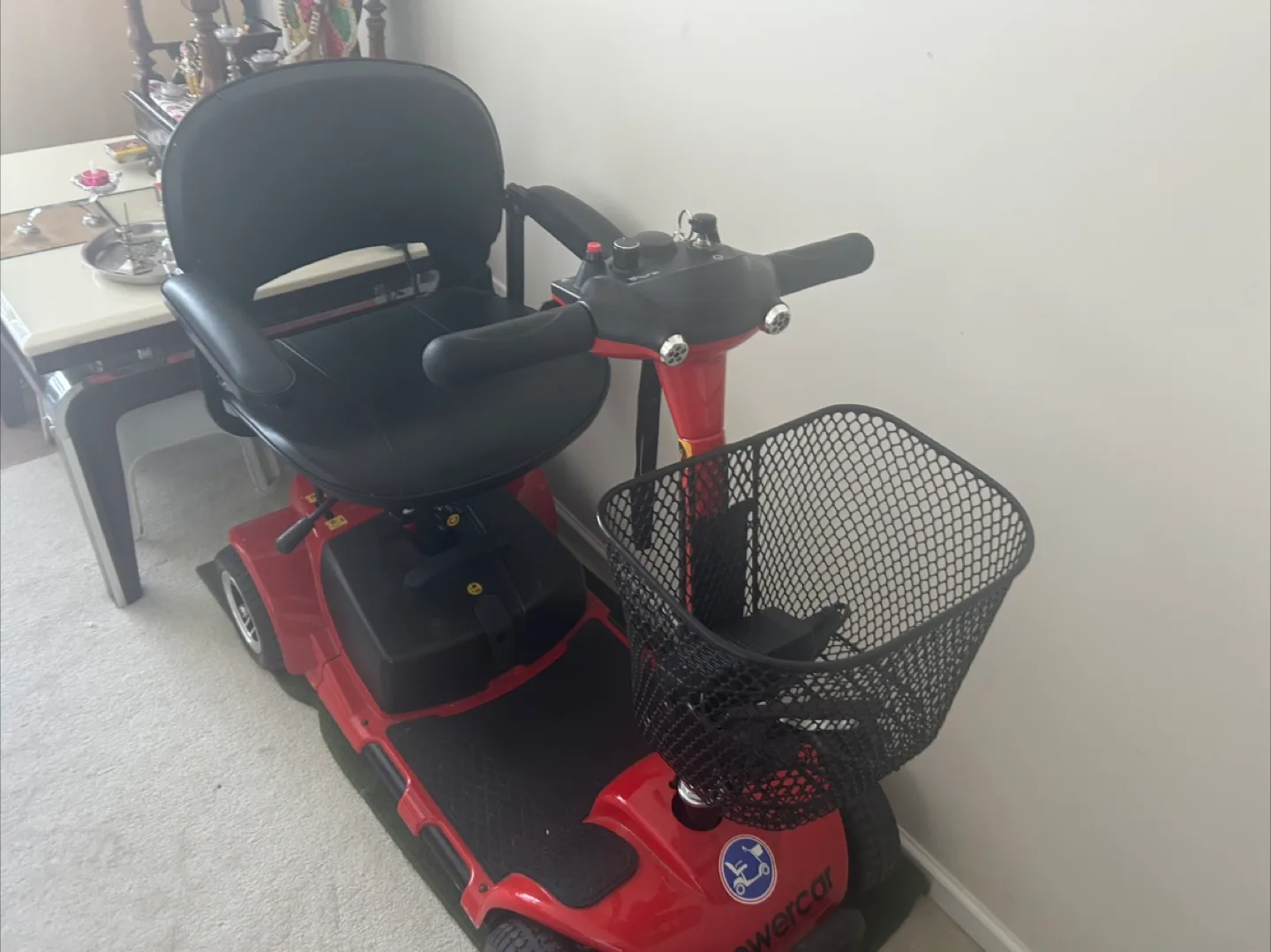 Powercar Mobility Scooter - Red image indicator(2)