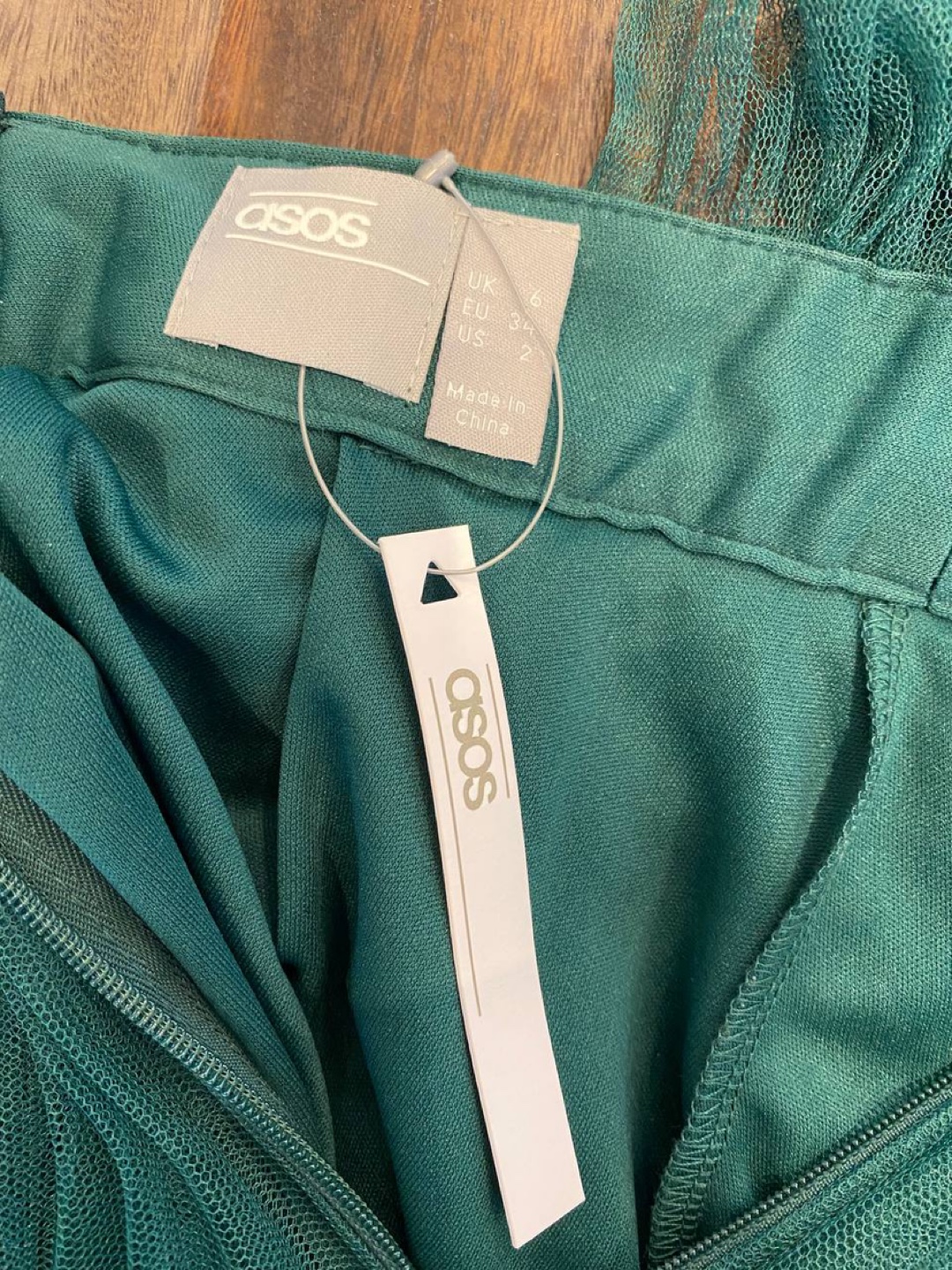 Prom Green ASOS Dress – Size US 2 – Like New