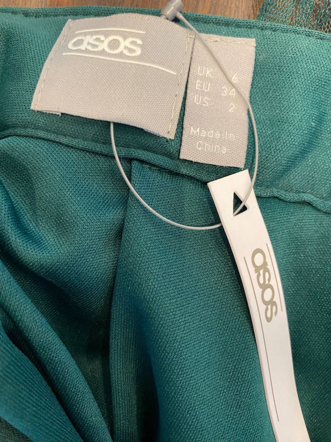 Prom Green ASOS Dress – Size US 2 – Like New - photo 2