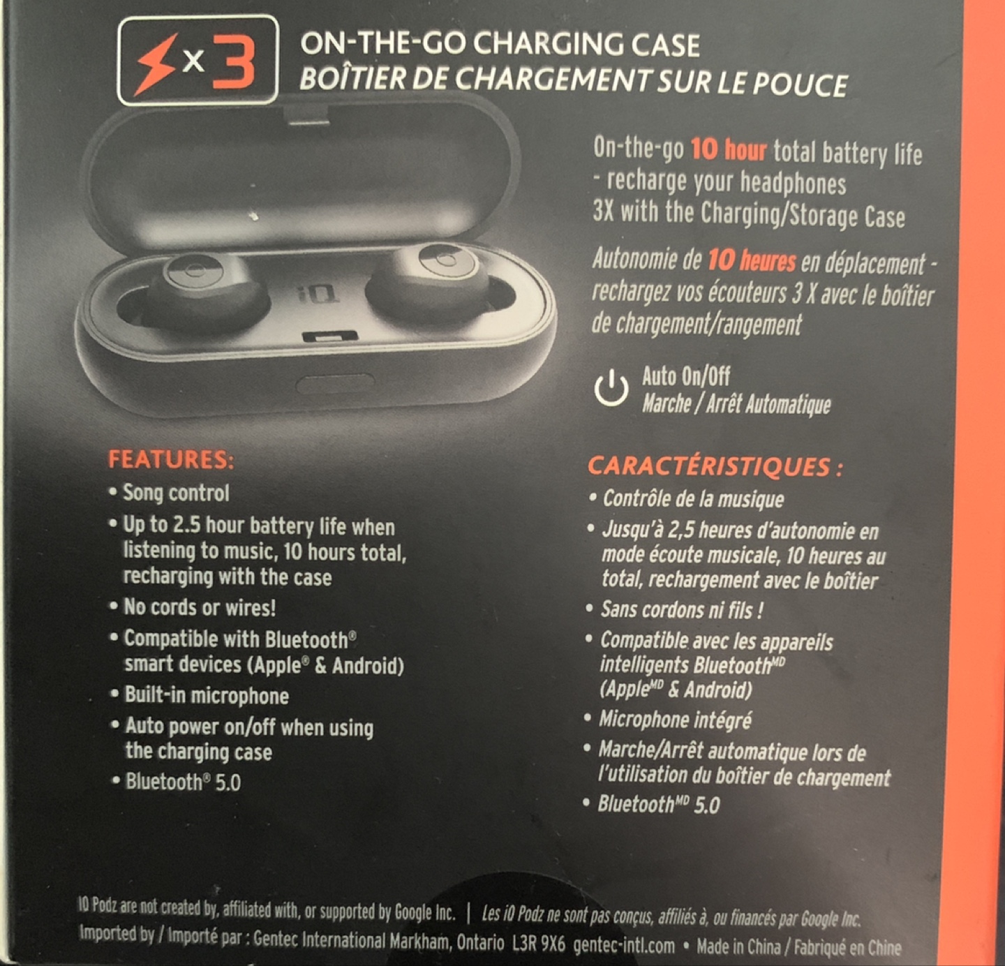 iQ Podz 06 True Wireless Headphones - New - photo 2