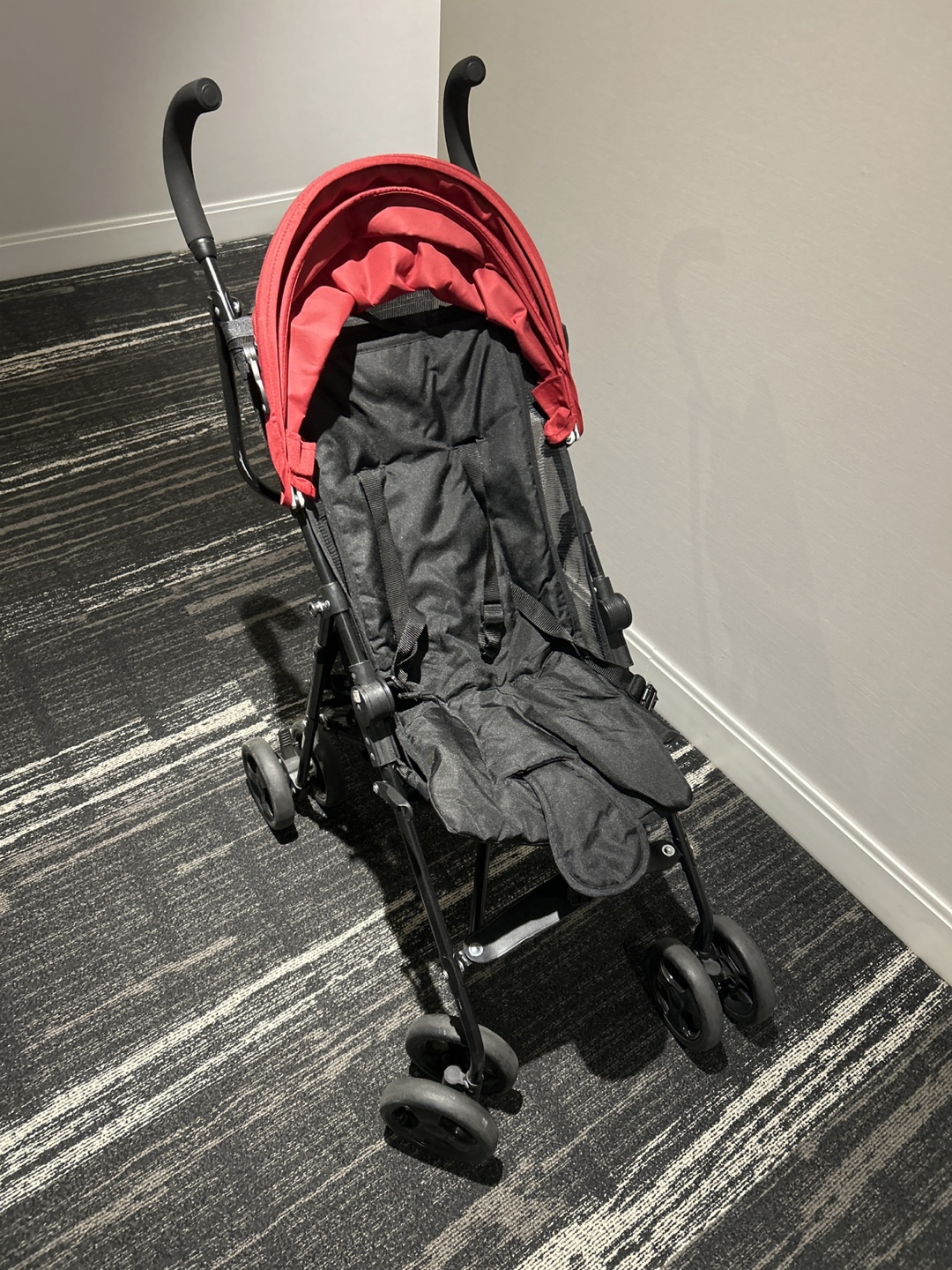Red & Black Stroller
