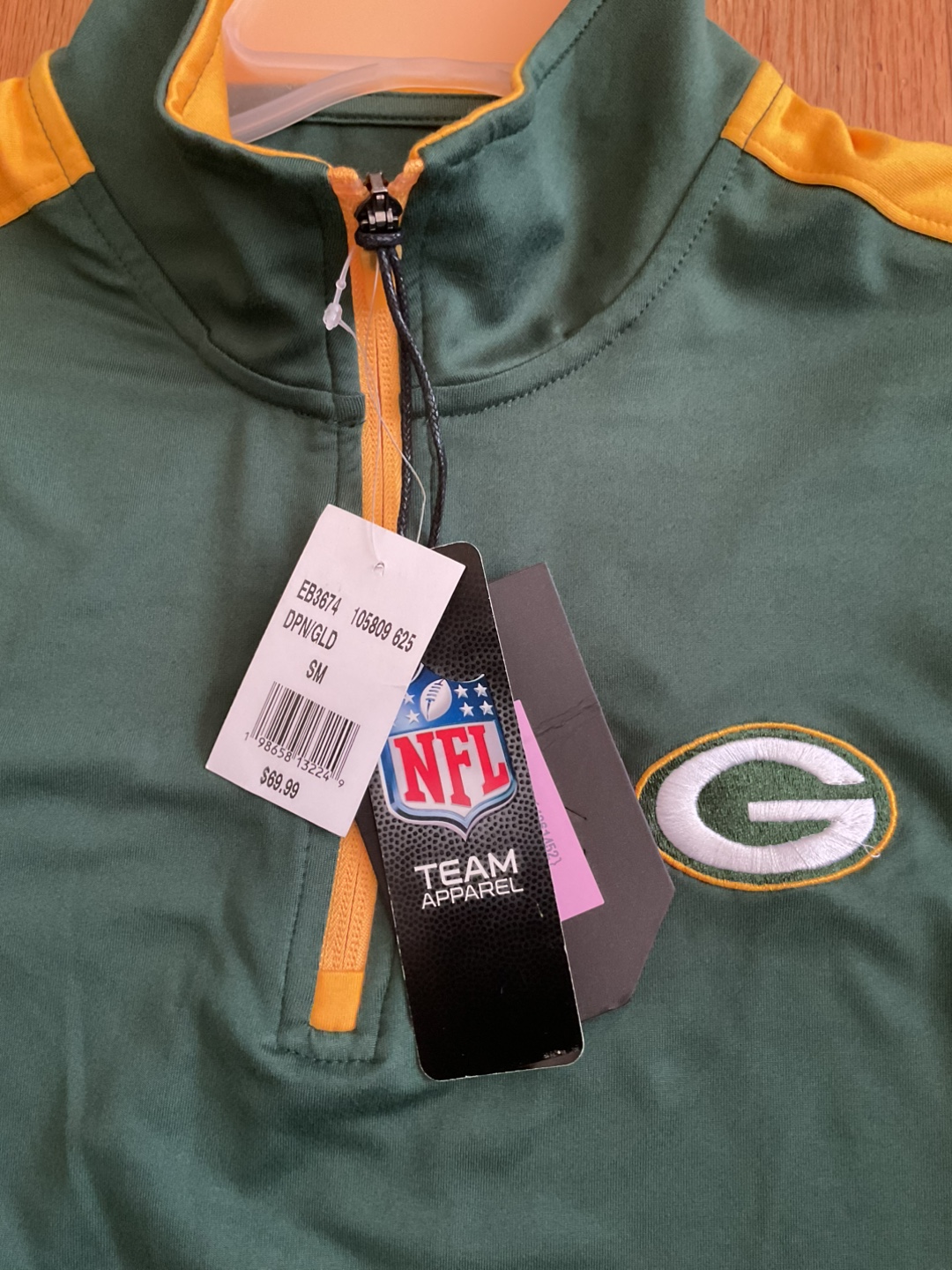 New Antigua NFL Green Bay Packers Pullover - Size Small - photo 2
