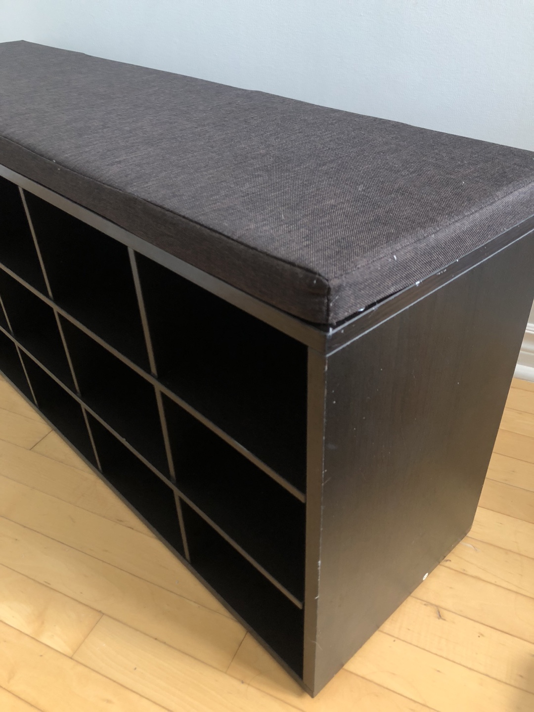 Shoe Storage Bench - Dark Brown - photo 3