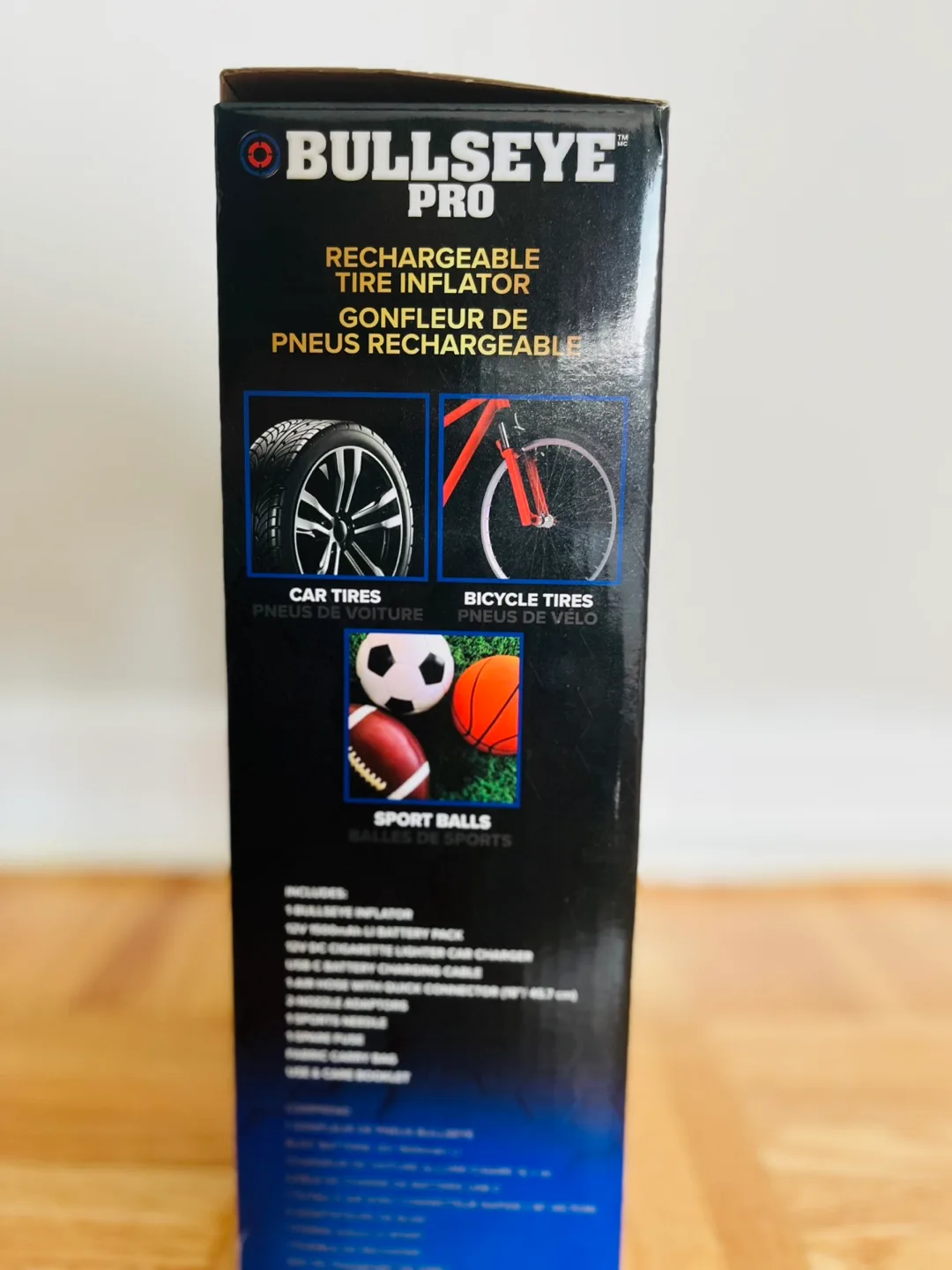 Bullseye Pro Rechargeable Tire Inflator image indicator(2)