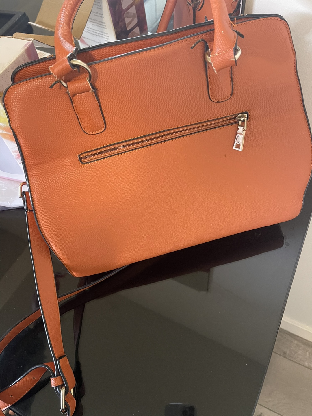 Orange Handbag