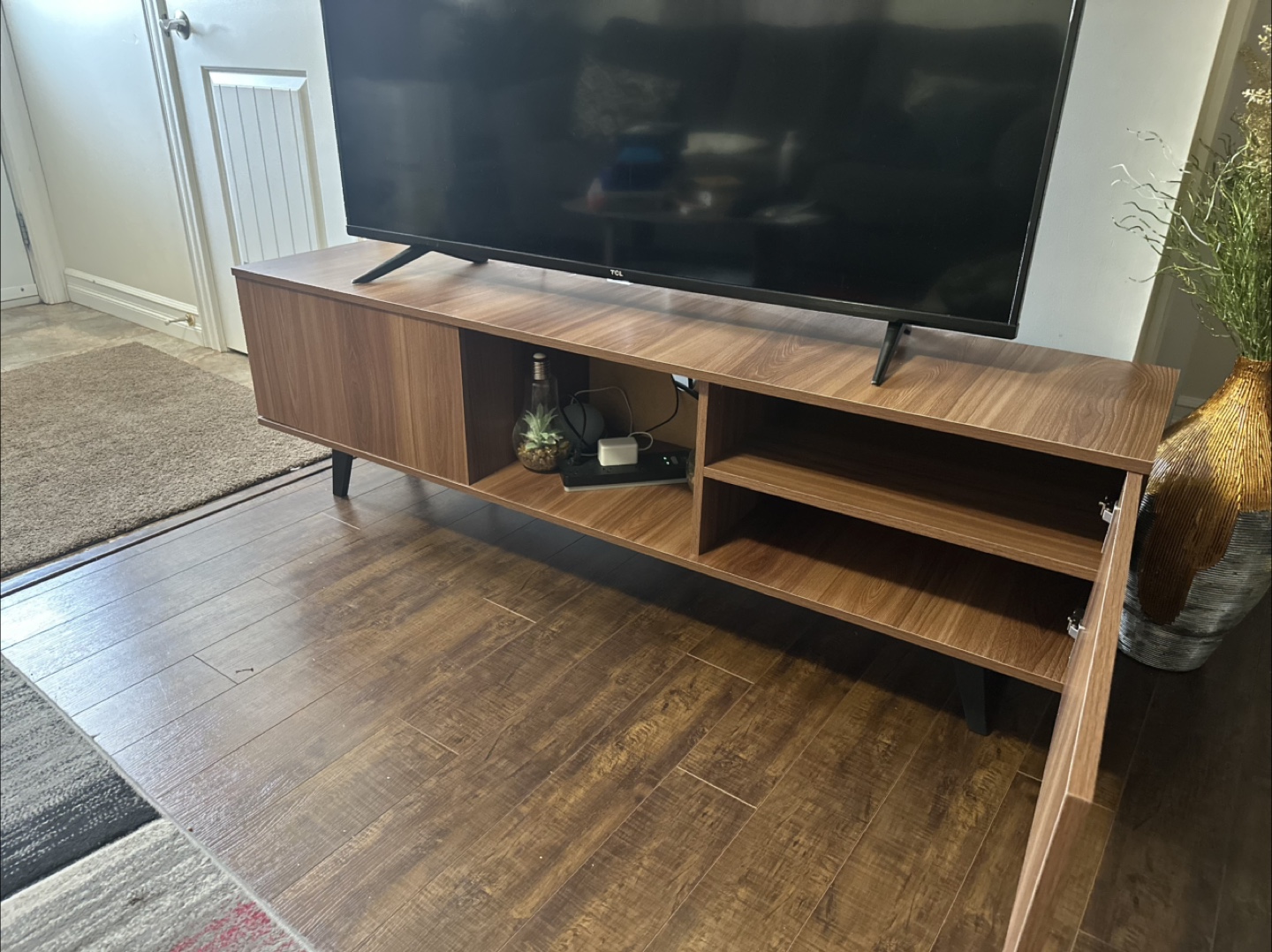 Wood TV Stand - photo 2