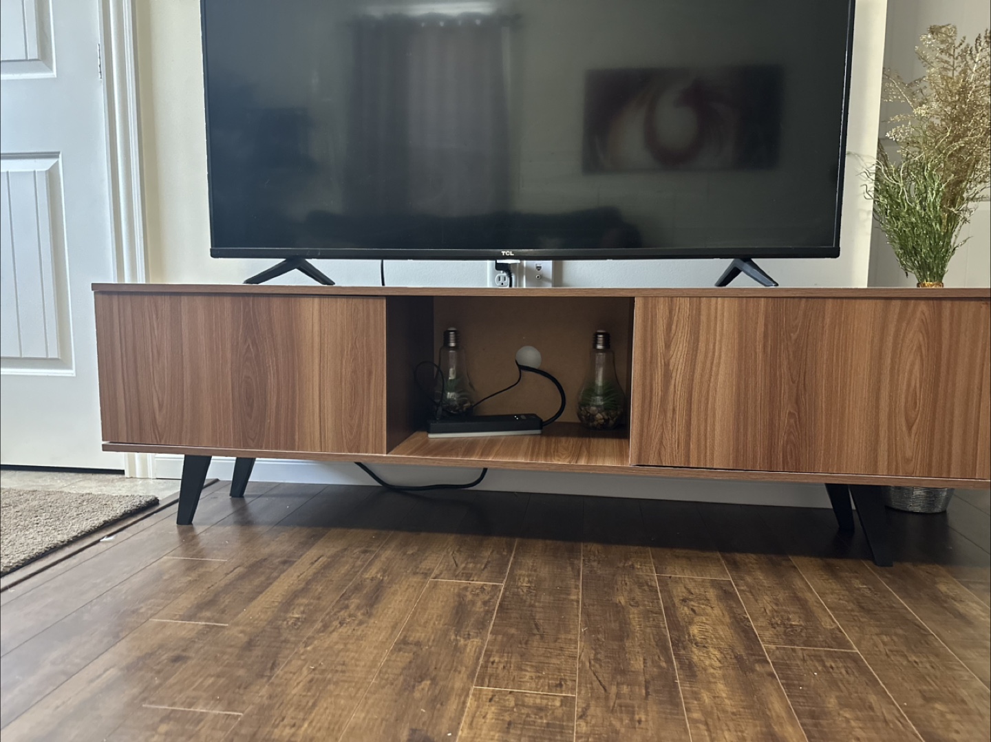Wood TV Stand - photo 4