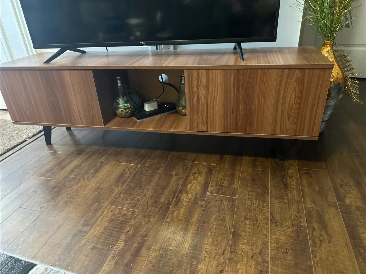 Wood TV Stand