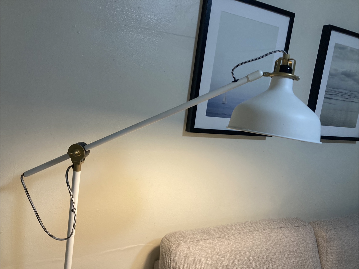 IKEA ARÖD White Floor Lamp - photo 2