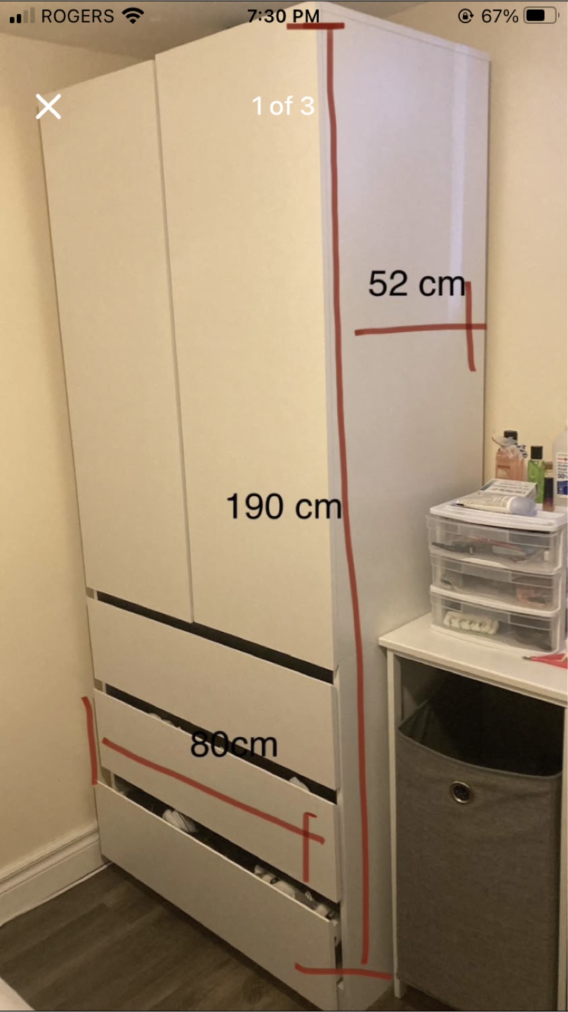 IKEA Wardrobe - White