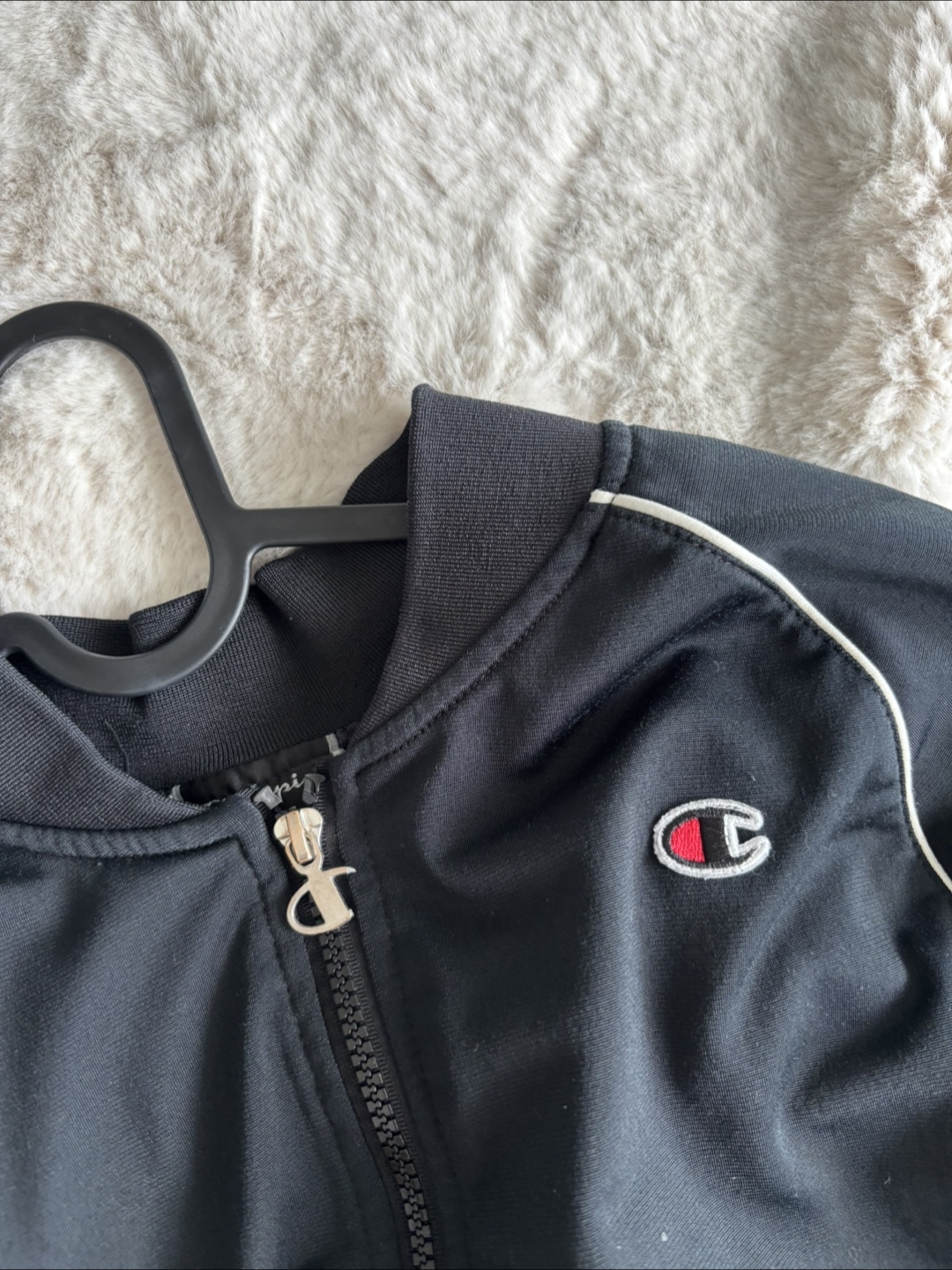 Champion Black Track Jacket - photo 3