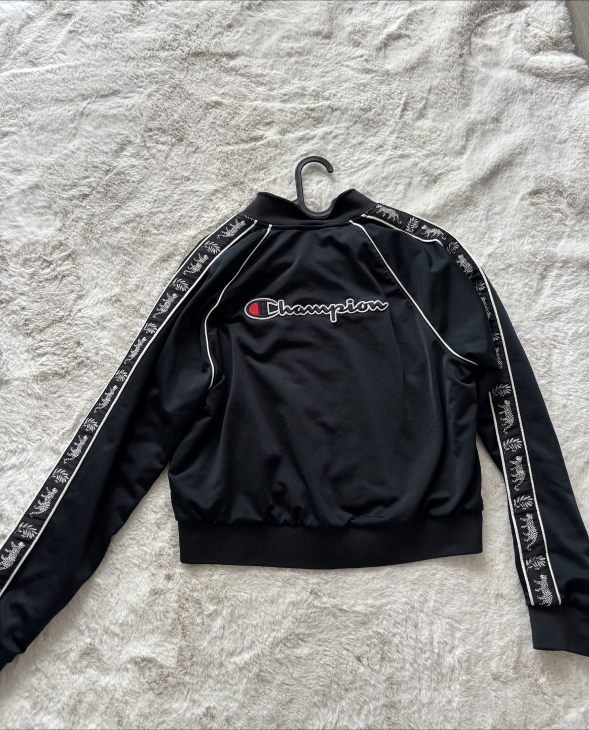 Champion Black Track Jacket