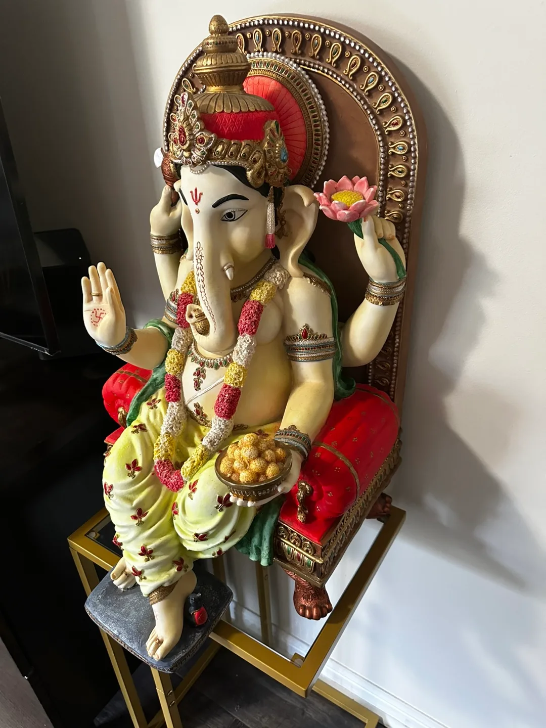Large & Colorful Ganesh Statue