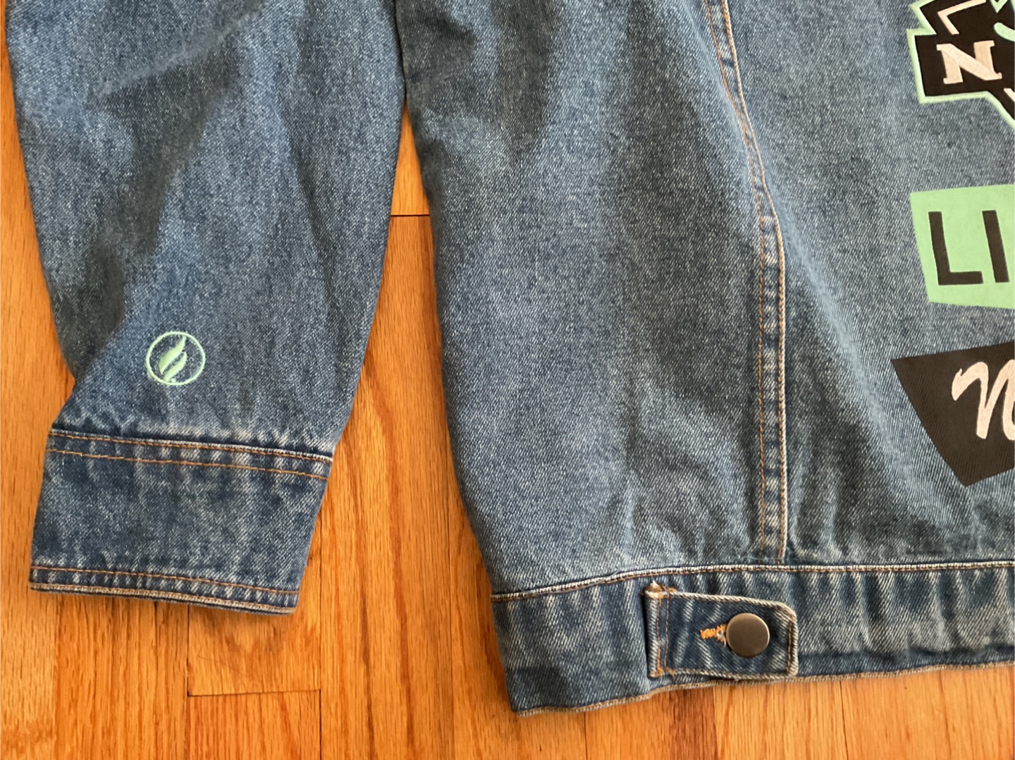 FISLL Denim Jacket - New York Liberty - Size 2xl - photo 2