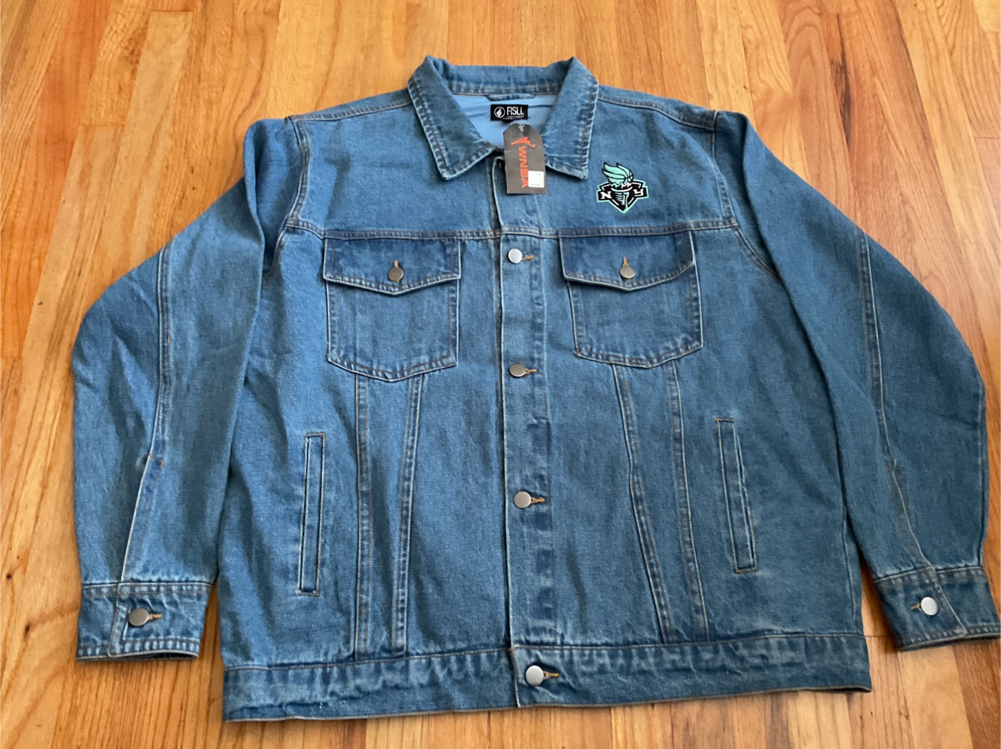FISLL Denim Jacket - New York Liberty - Size 2xl - photo 5