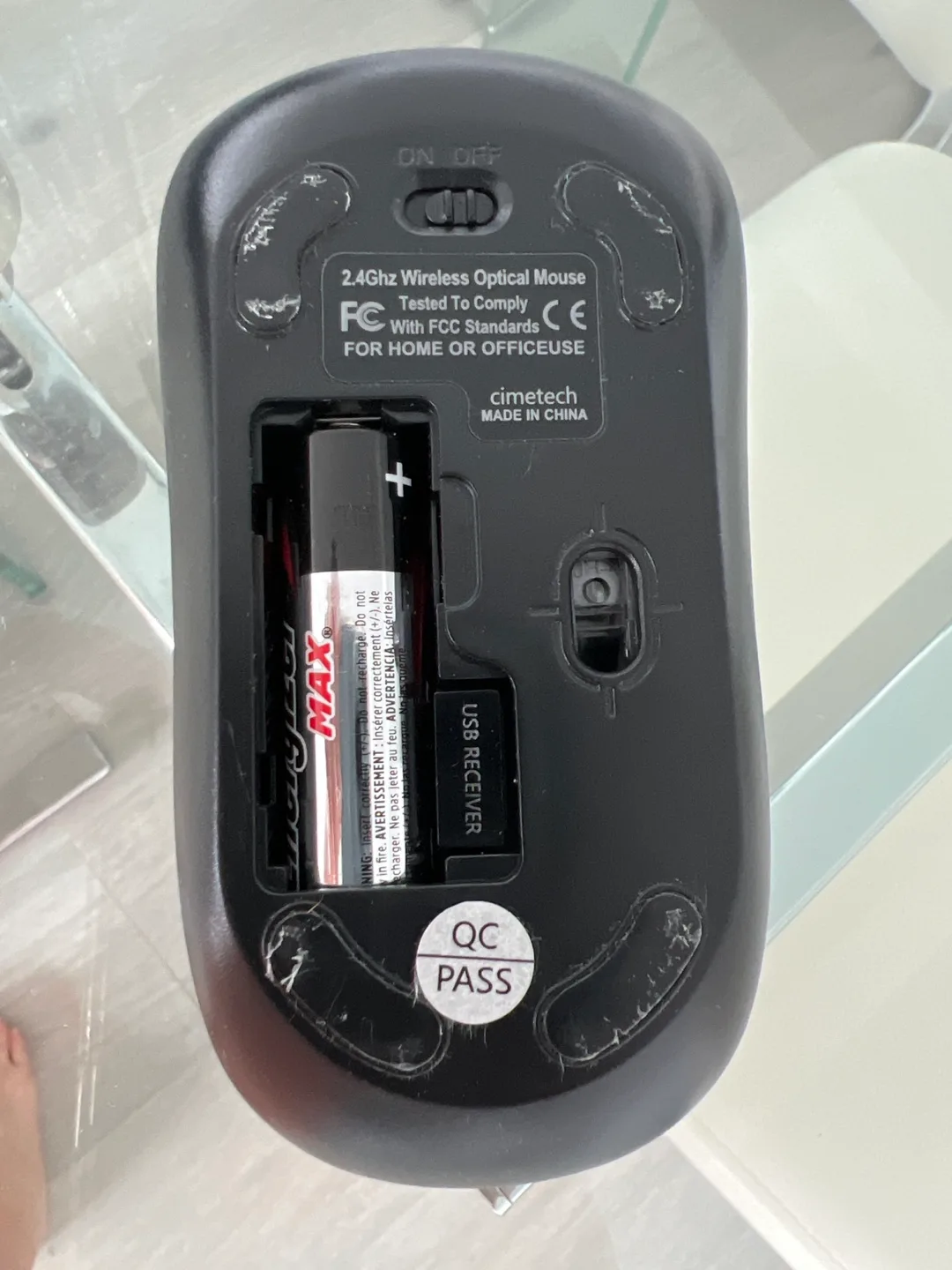 Cimetech 2.4Ghz Wireless Optical Mouse image indicator(2)