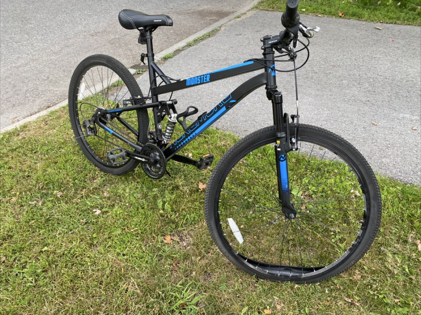 Nextmonster Mountain Bike - Black & Blue - photo 2