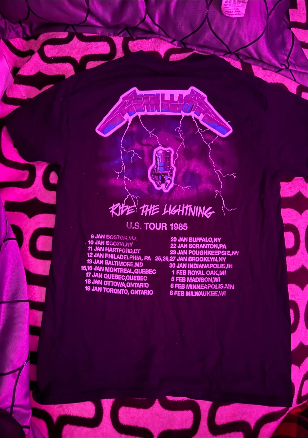 Metallica & 2Pac T-Shirt Bundle🎸 image indicator(3)