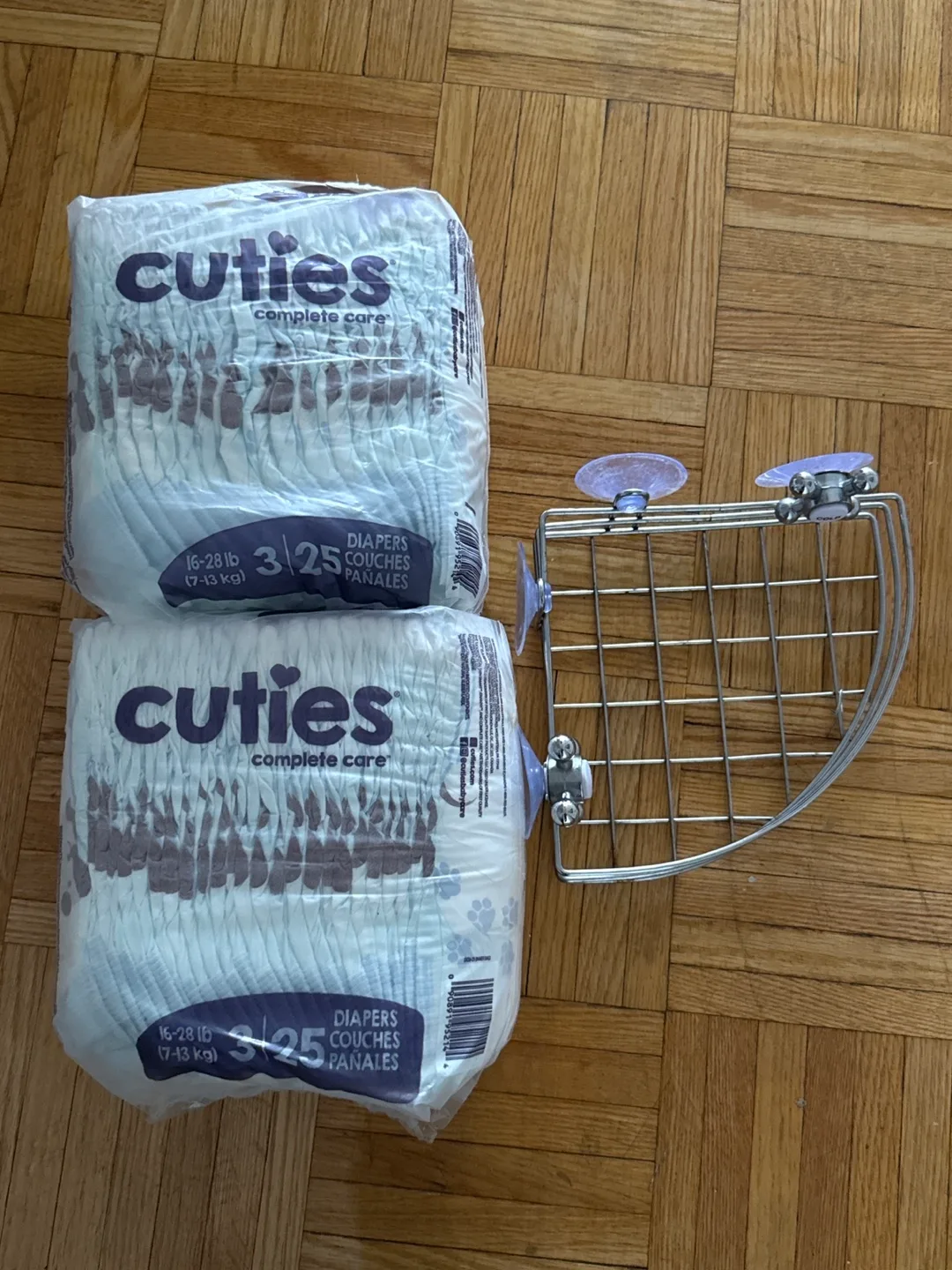 free diapers and bathroom organizer thumbnail
