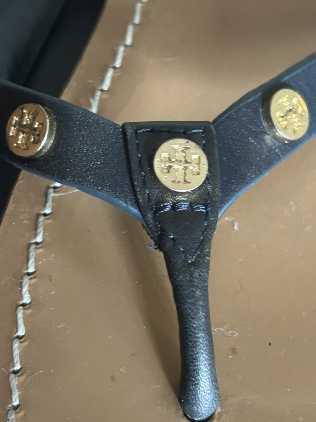 Tory Burch Black Flip Flops Sandals - photo 4