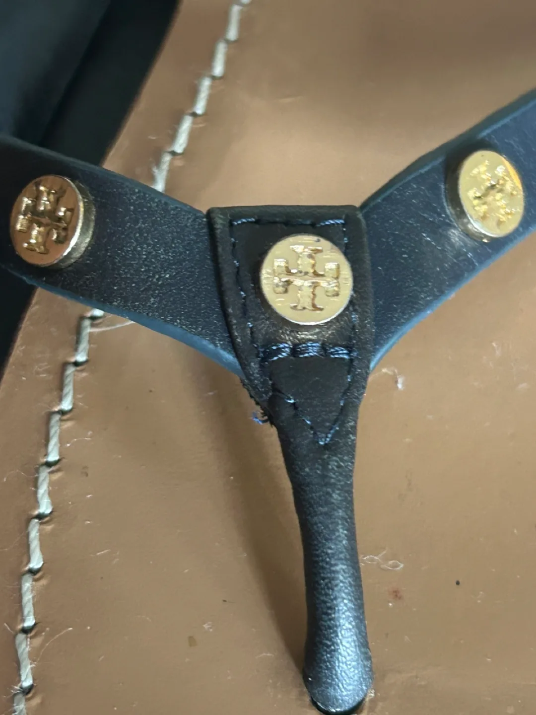 Tory Burch Black Flip Flops Sandals image indicator(4)