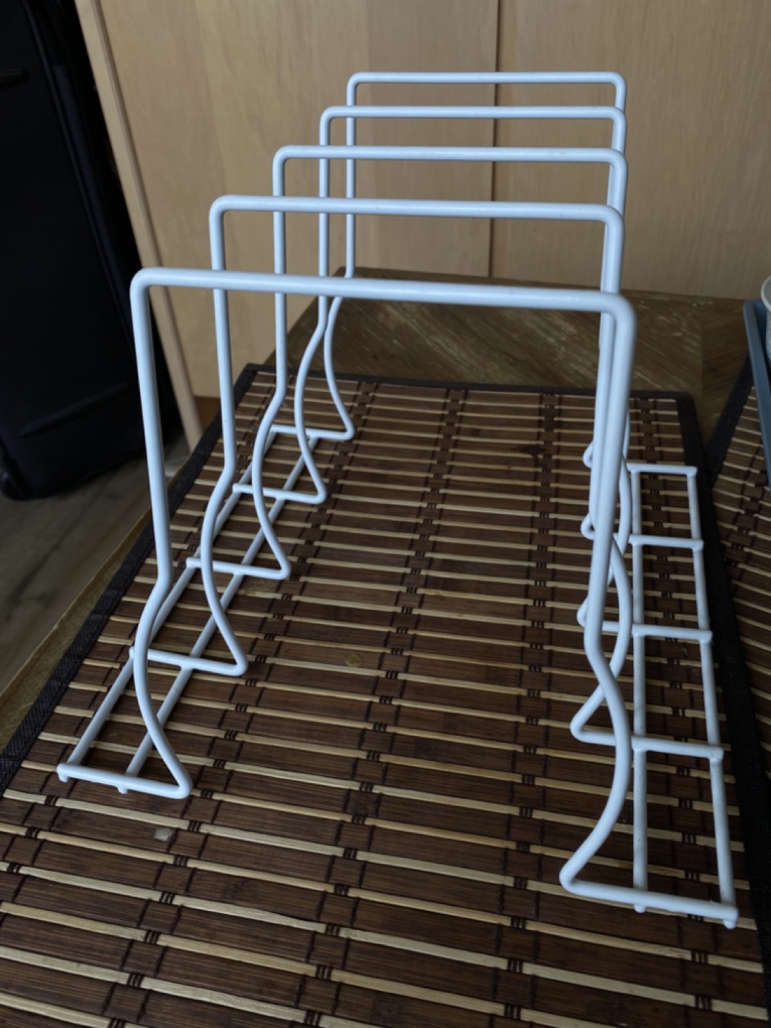 White Metal Organizer-utensils/files