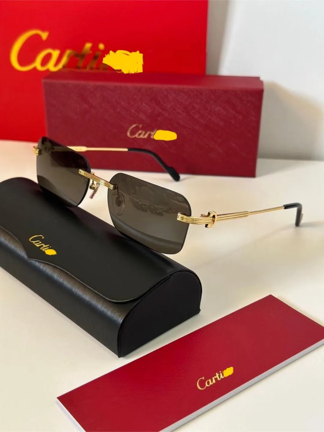 Cartier Rimless Sunglasses