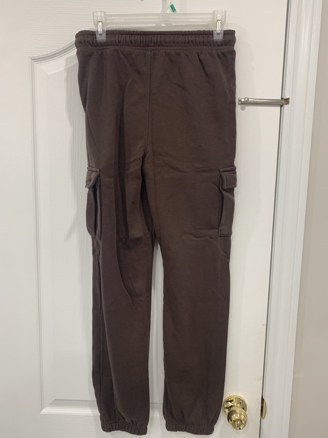 Brown Cargo Sweatpants - photo 3