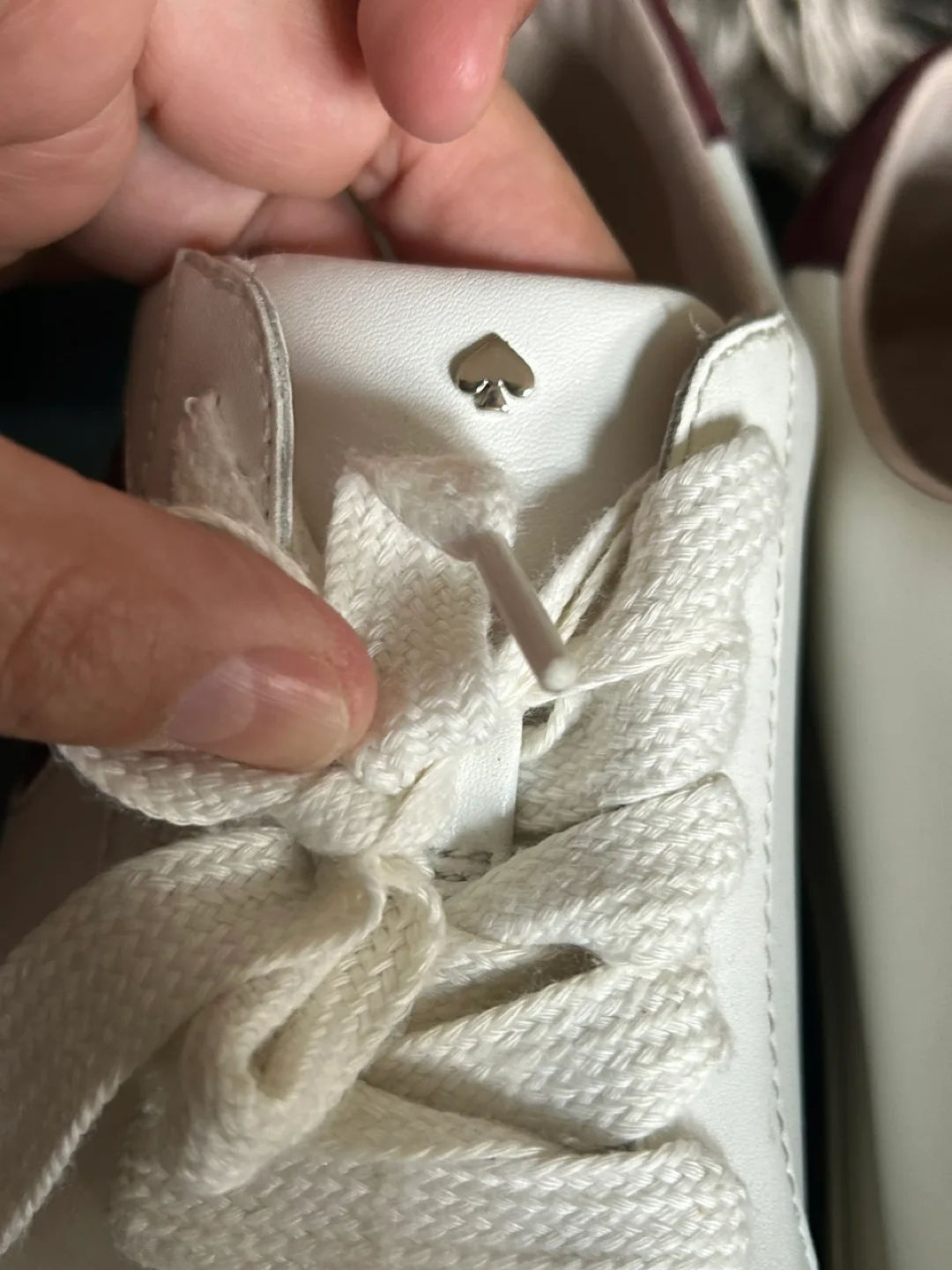 Kate Spade FEZ White Leather Sneakers - US 11 image indicator(4)